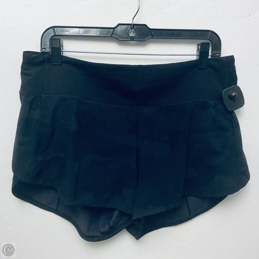 Athletic Shorts By Lululemon In Black, Size: 10
