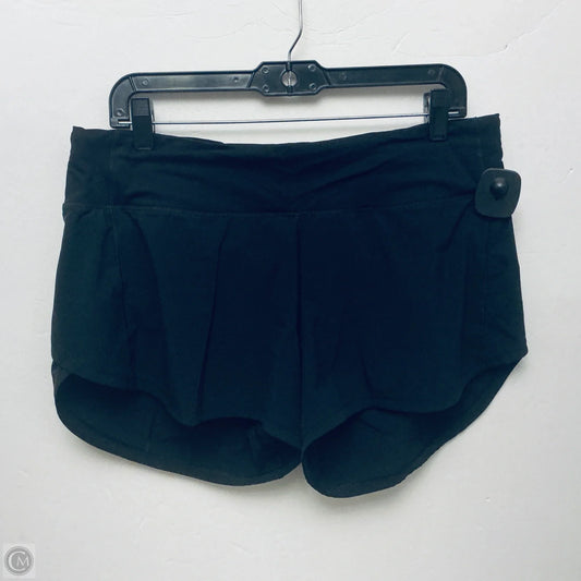 Athletic Shorts By Lululemon In Black, Size: 10