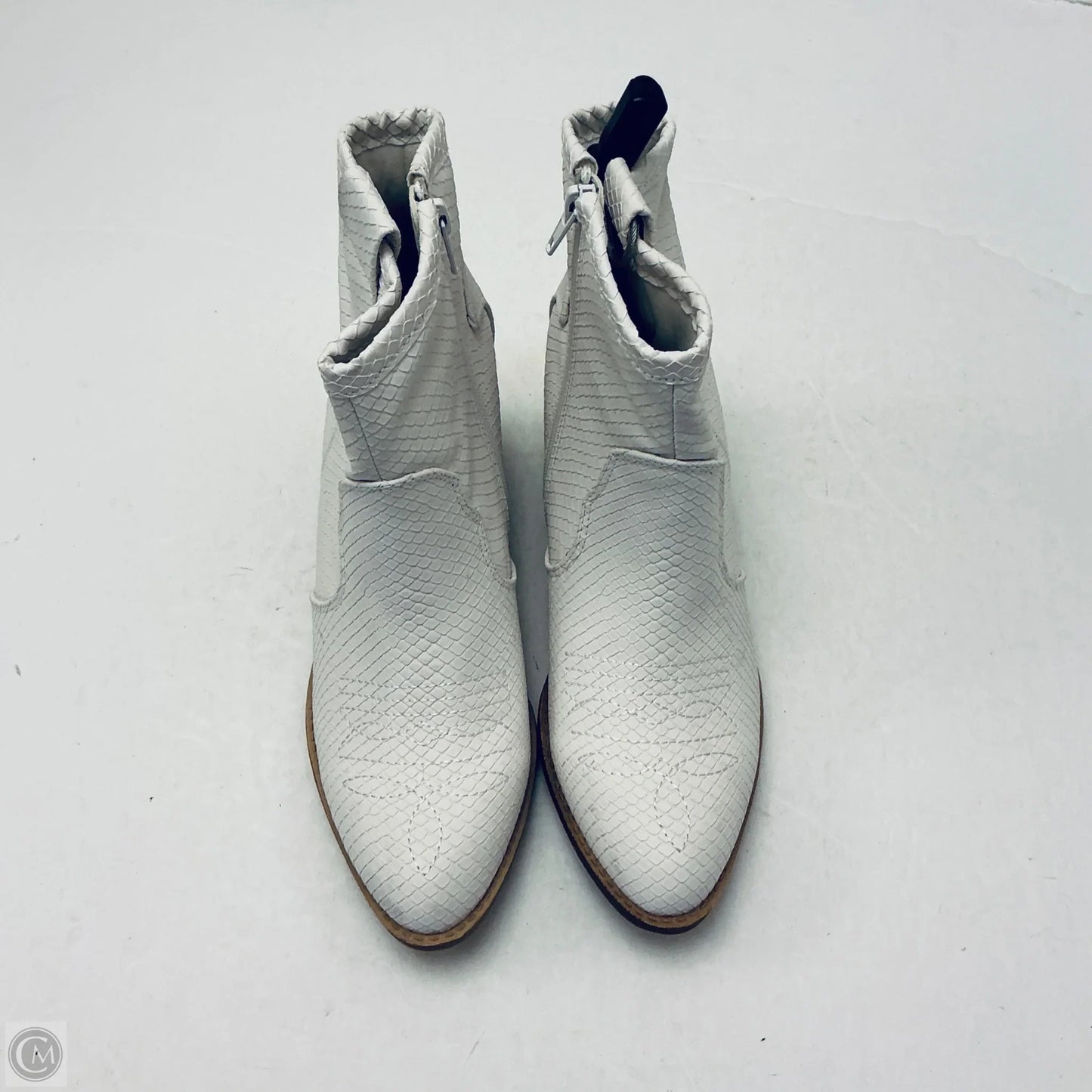 Boots Western By Dirty Laundry In White, Size: 8.5