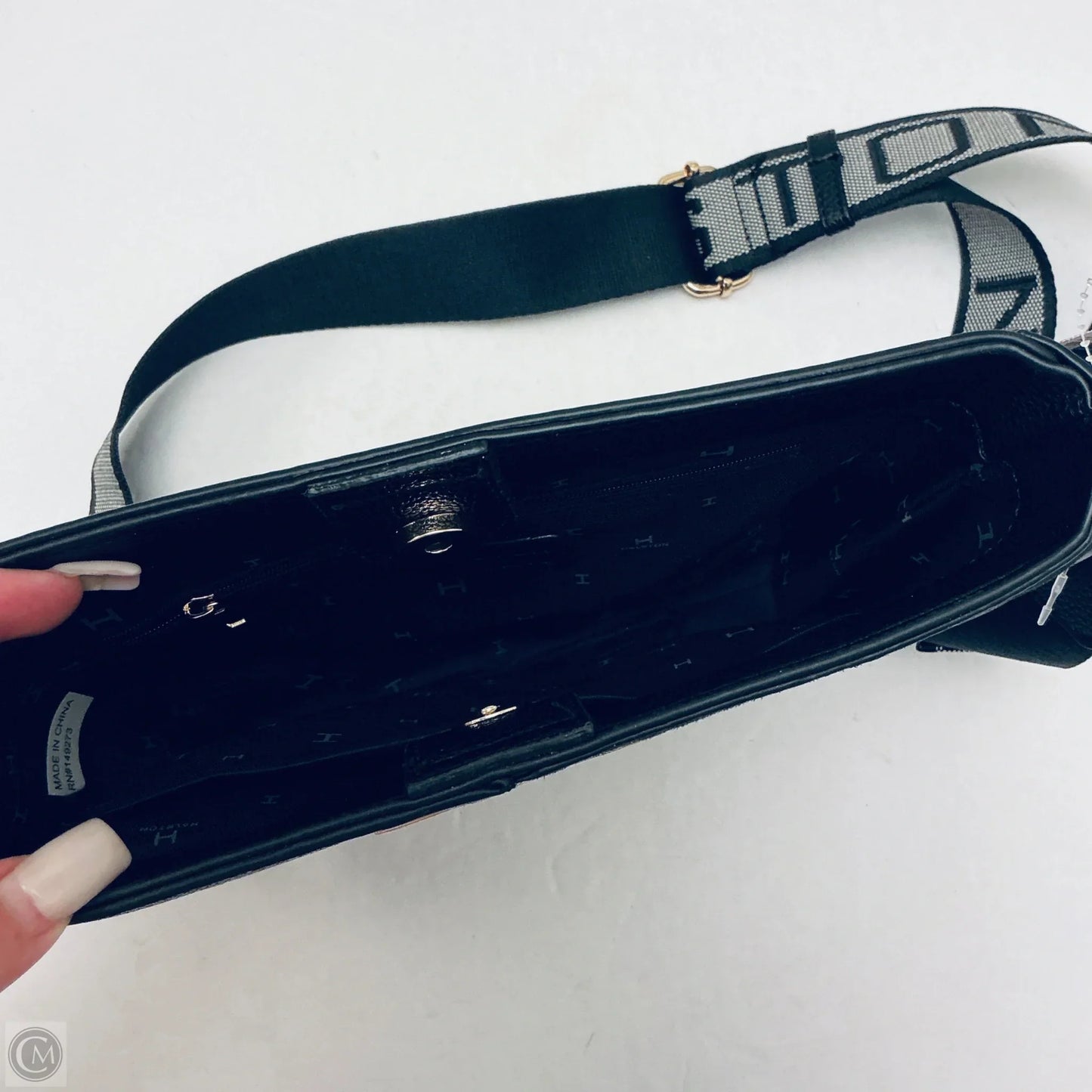 Handbag Designer By Halston, Size: Small