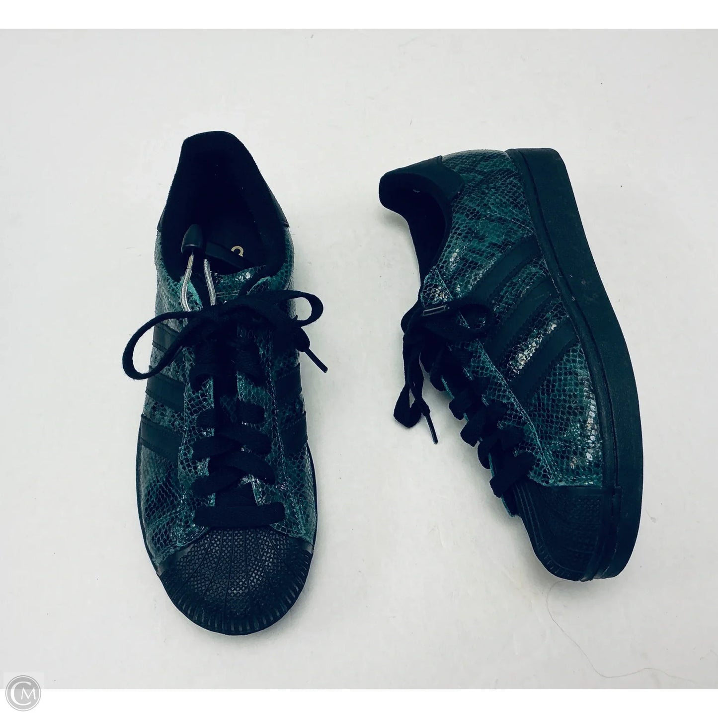 Shoes Sneakers By Adidas In Snakeskin Print, Size: 8