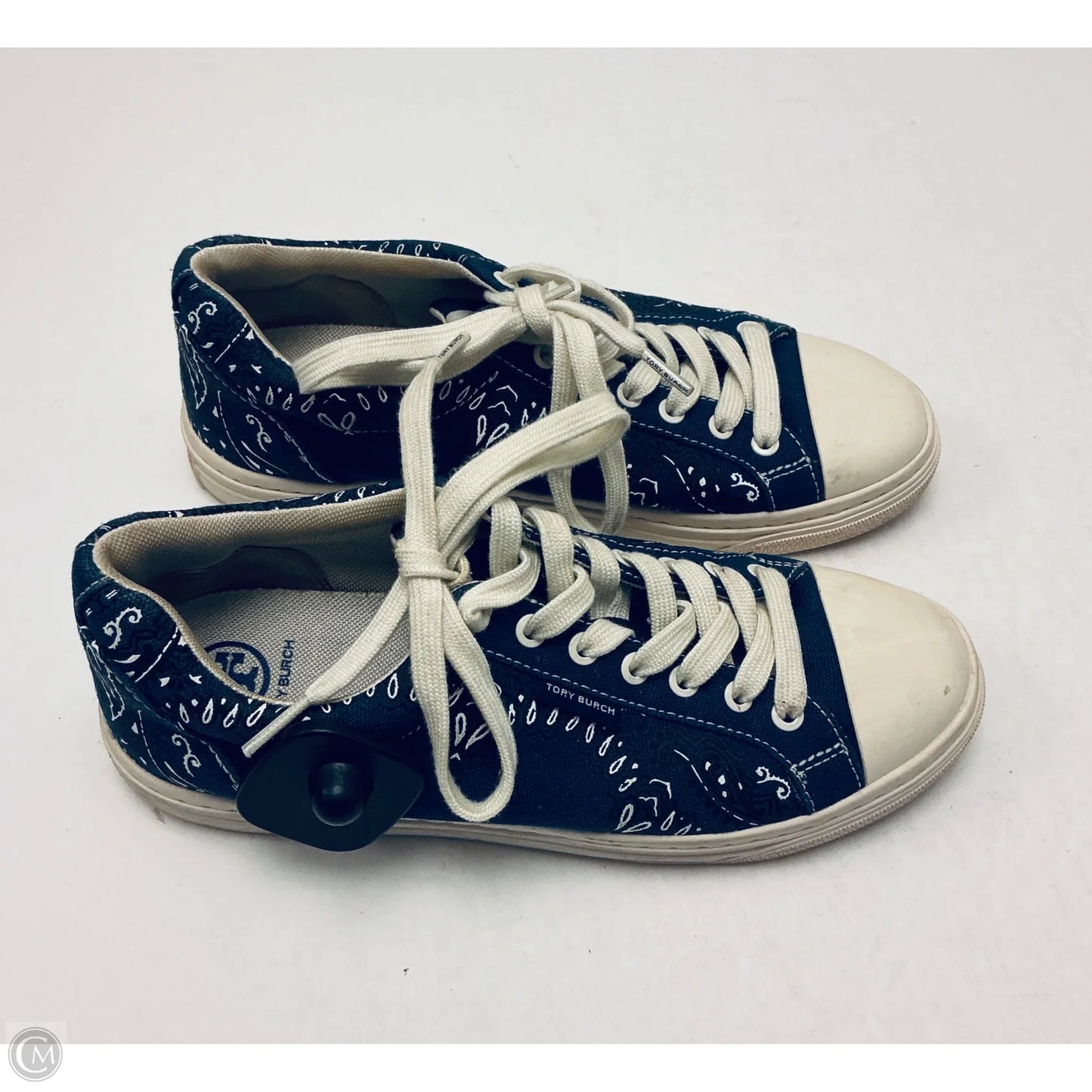 Shoes Sneakers By Tory Burch In Blue, Size: 7.5