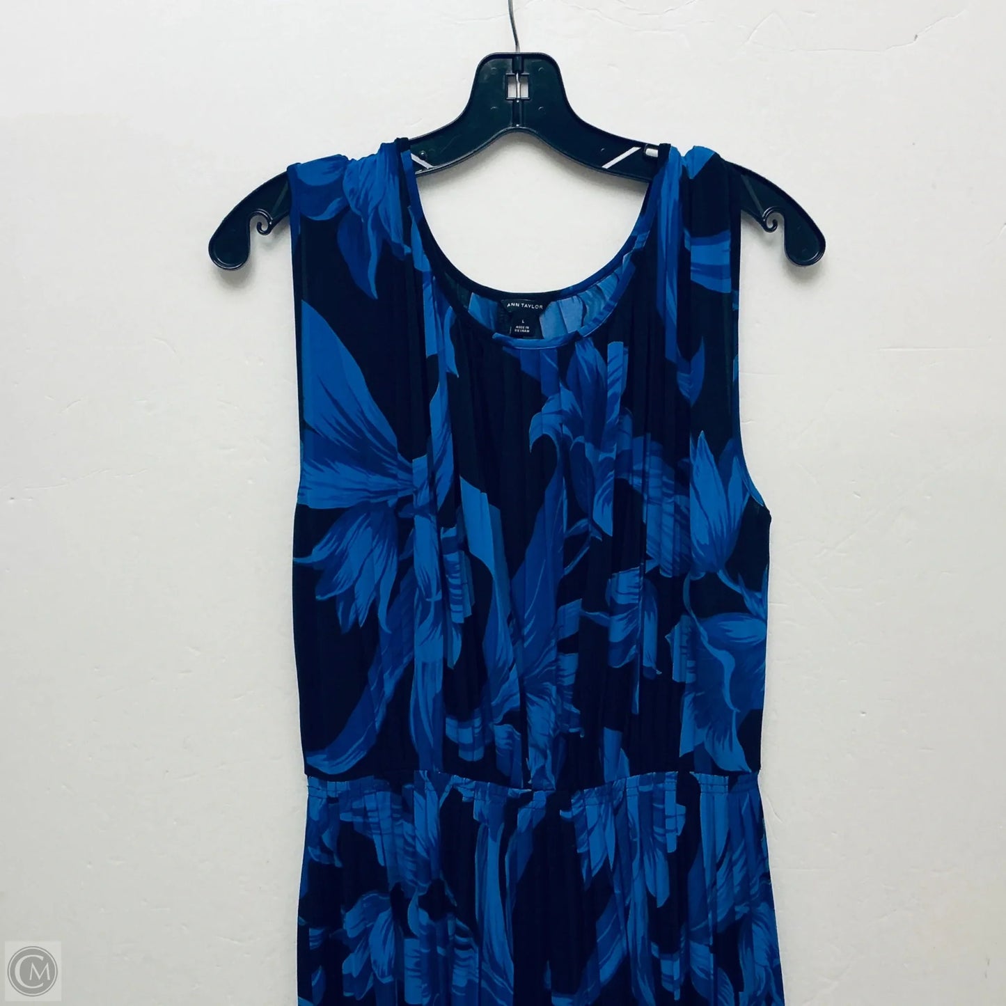 Dress Casual Midi By Ann Taylor In Floral Print, Size: L
