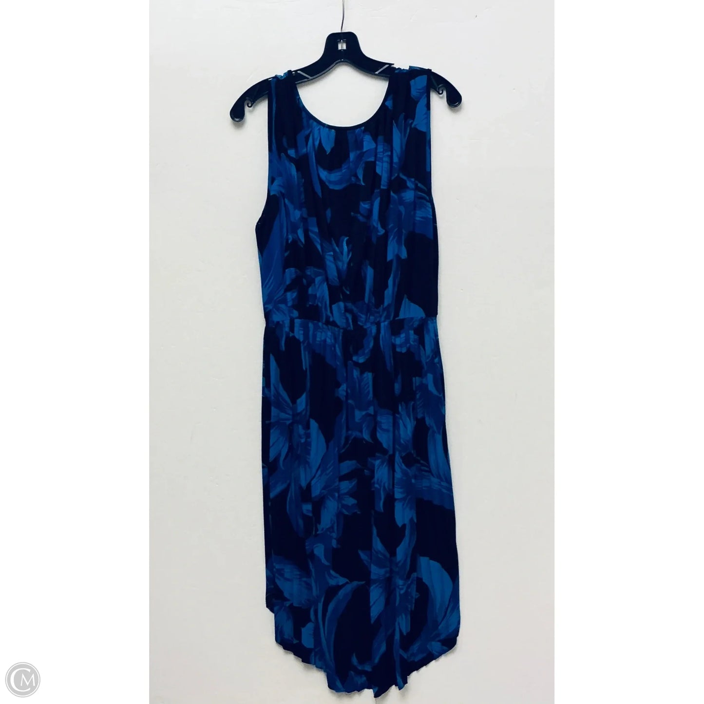 Dress Casual Midi By Ann Taylor In Floral Print, Size: L