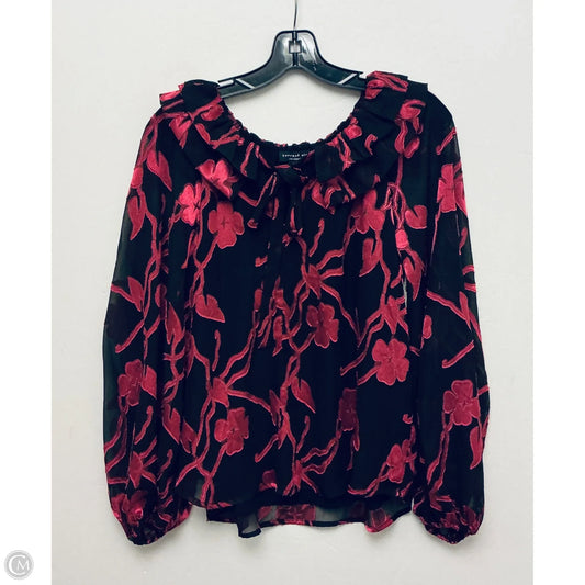 Top Long Sleeve By Current Air In Floral Print, Size: S