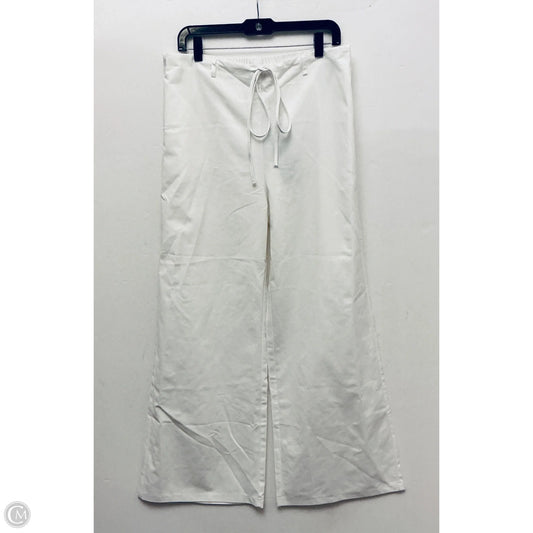 Pants Wide Leg By Fashion Nova In White, Size: Xl