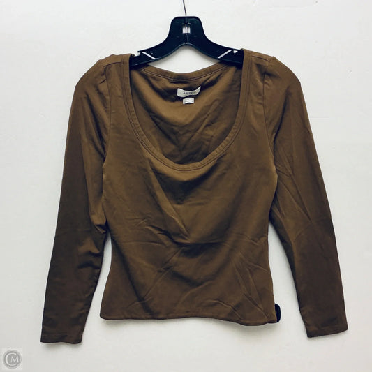 Top Long Sleeve By Aritzia In Green, Size: L