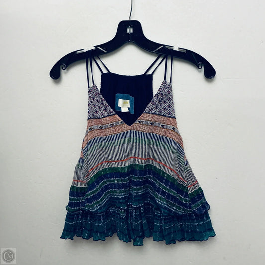 Top Sleeveless By Maeve In Multi-colored, Size: Xs