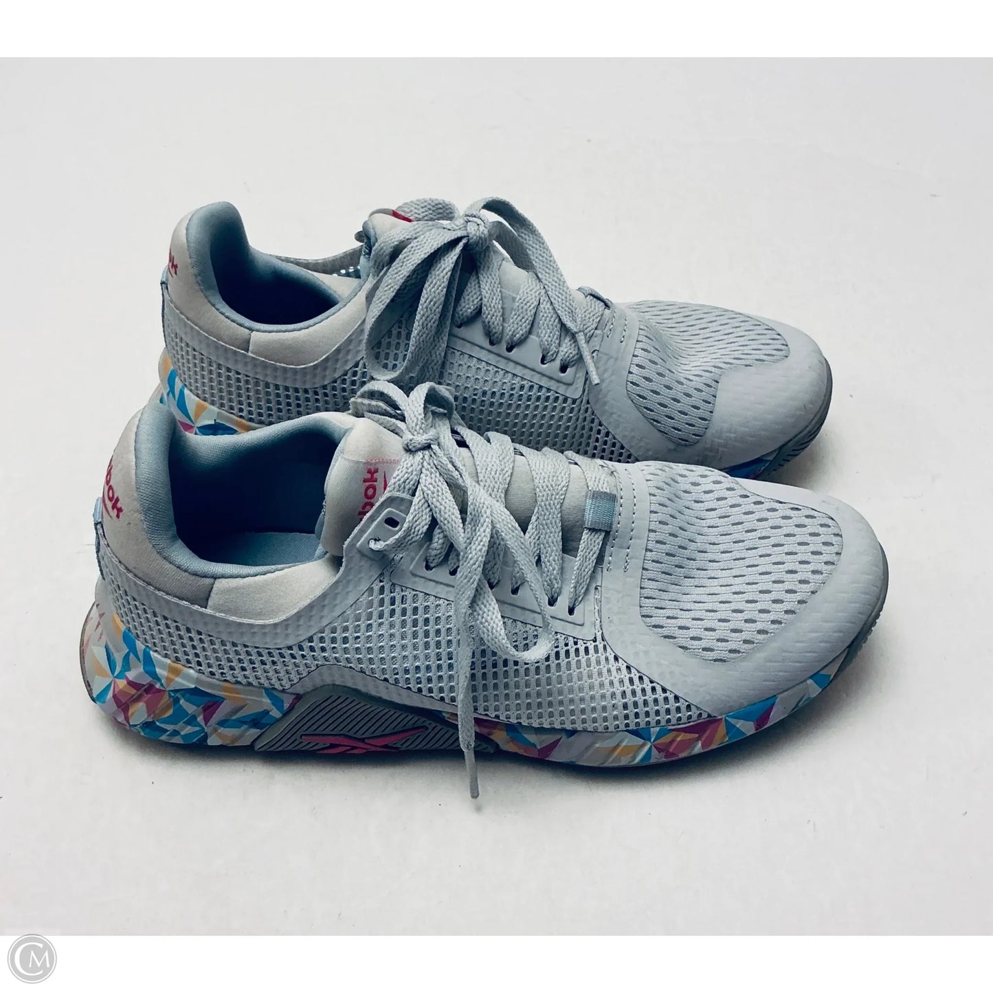 Shoes Sneakers By Reebok In Grey, Size: 7.5