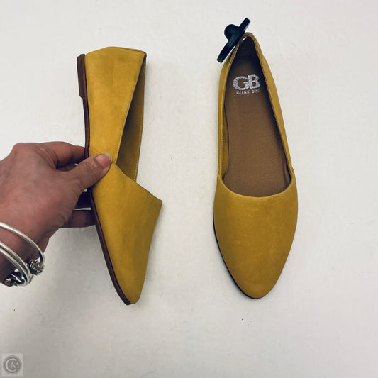 Shoes Flats By Gianni Bini In Yellow, Size: 9.5