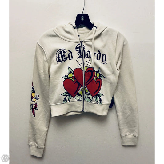 Sweatshirt Hoodie By Ed Hardy In Multi-colored, Size: S