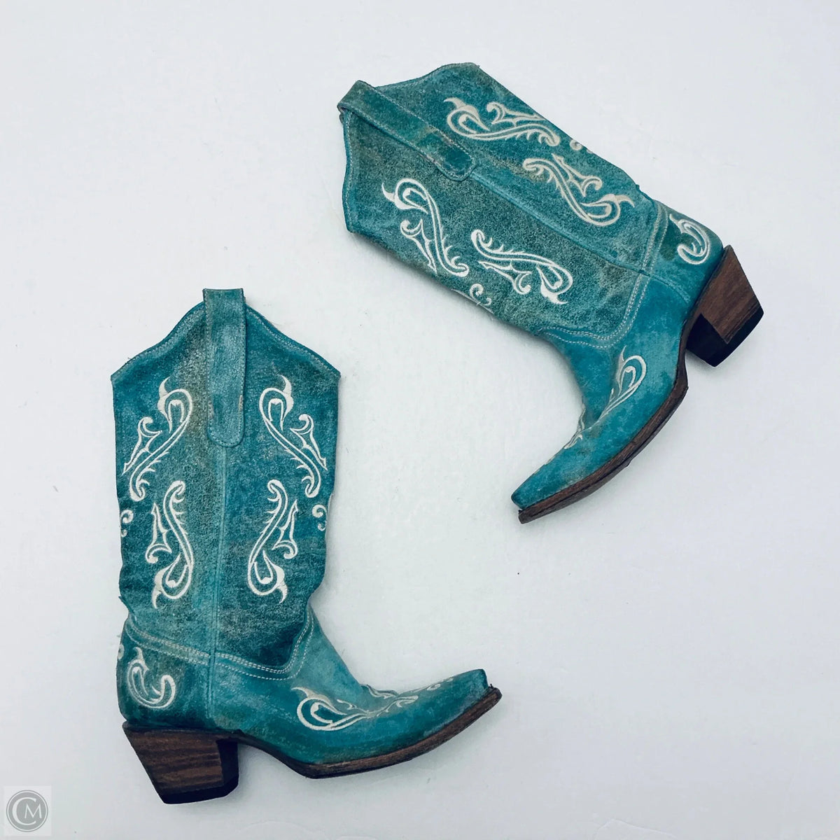 Boots Western By Corral In Teal, Size: 7