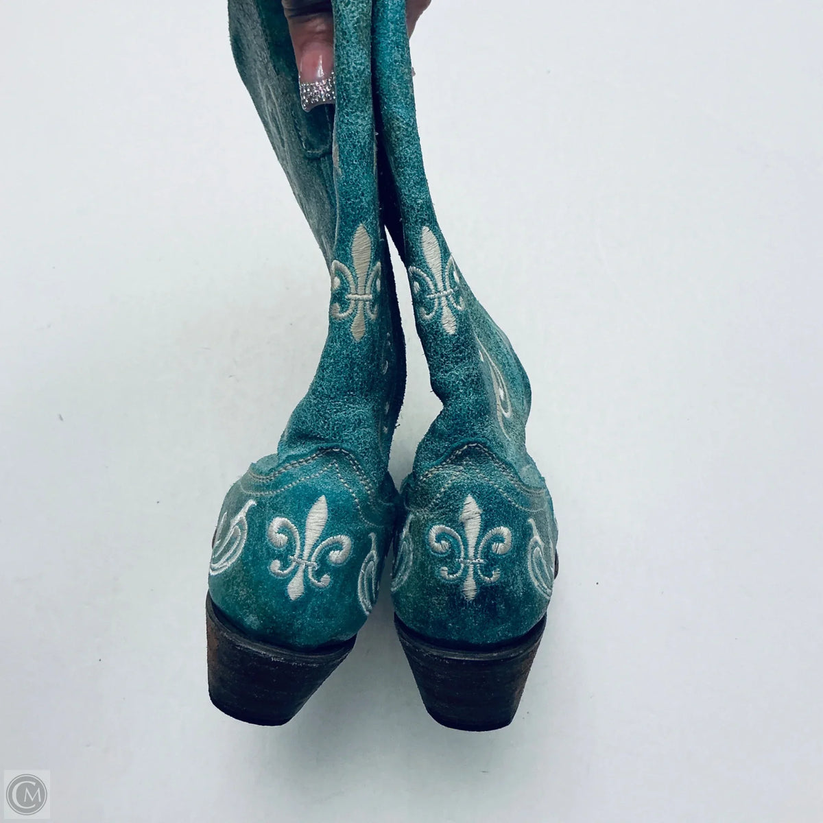 Boots Western By Corral In Teal, Size: 7