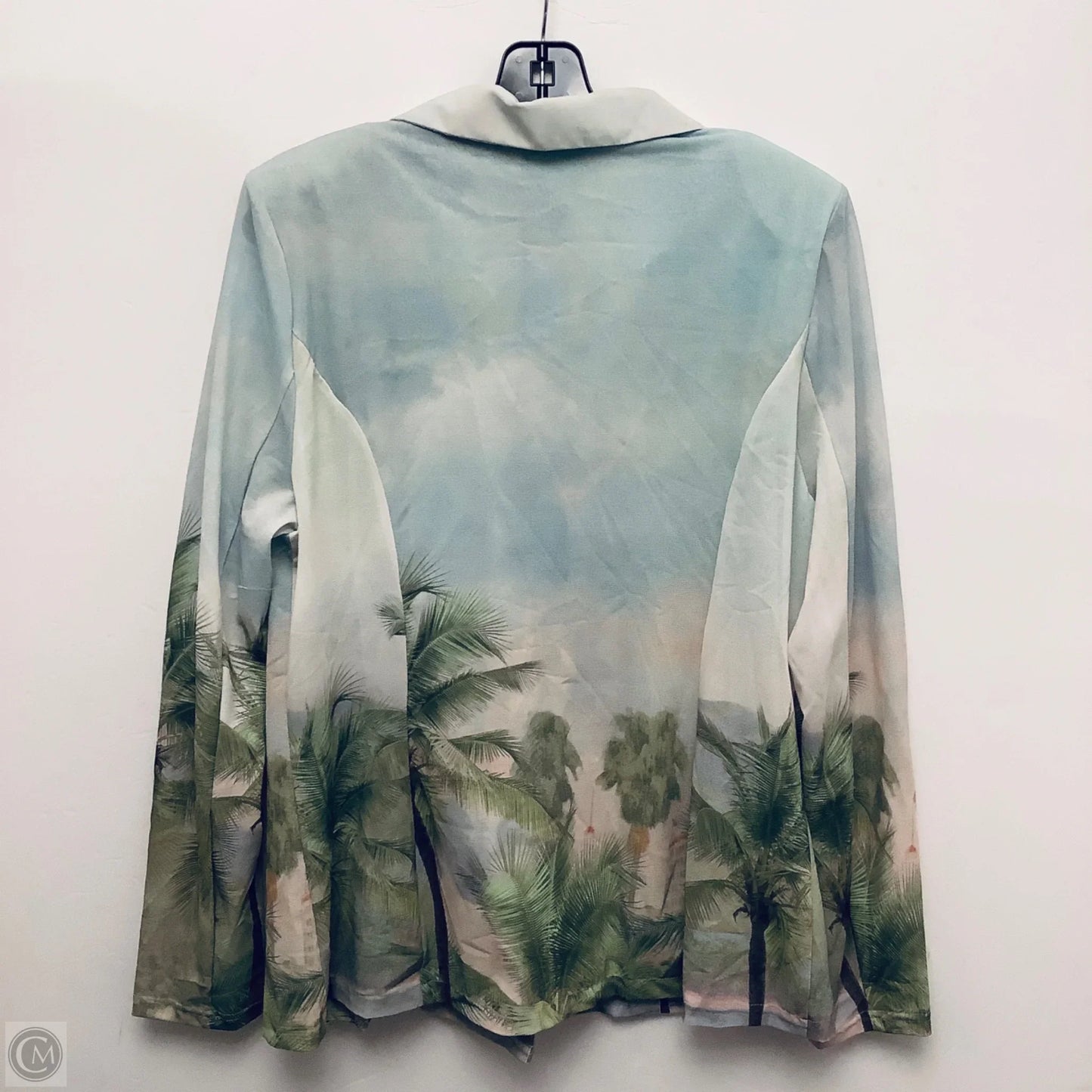 Blazer By Peach In Green, Size: Xl