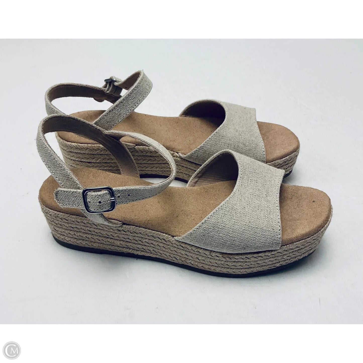 Shoes Heels Platform By Old Navy In Tan, Size: 8
