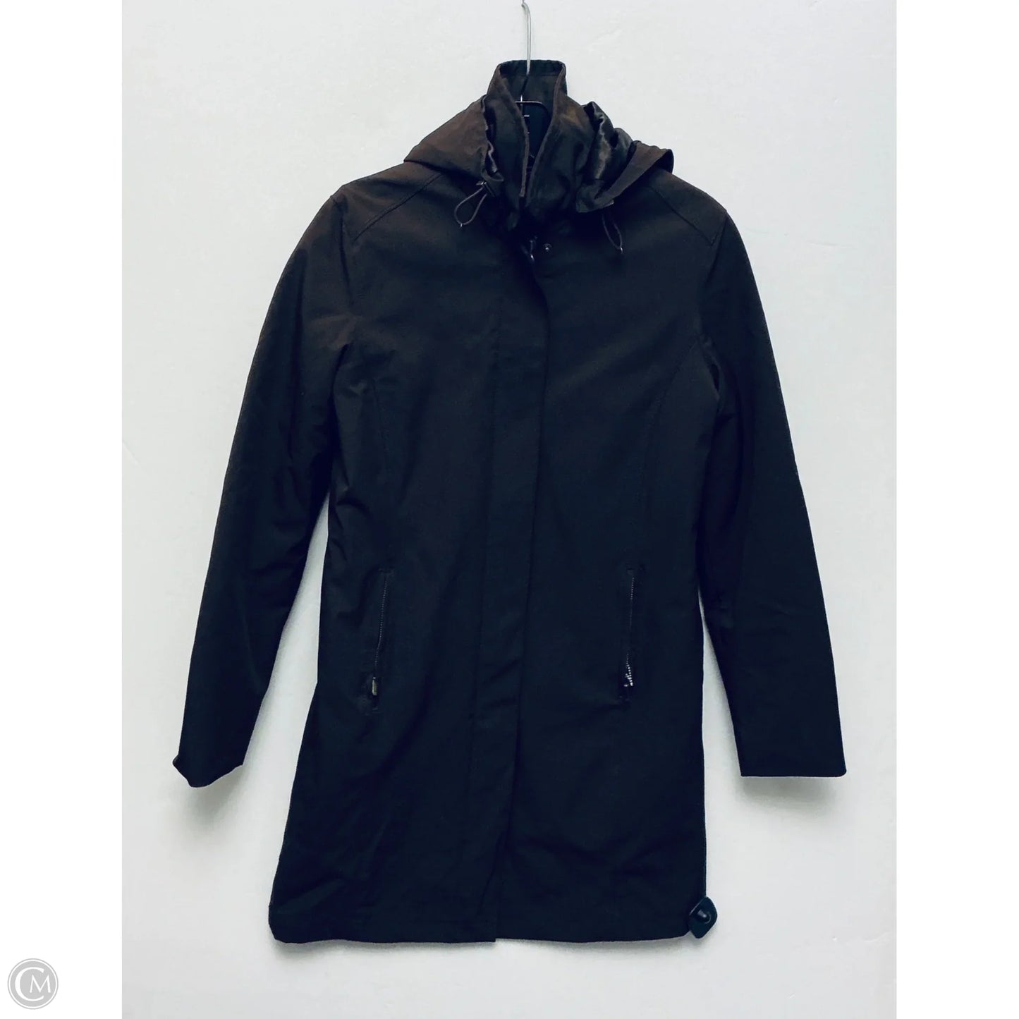 Jacket Puffer & Quilted By Eddie Bauer In Brown, Size: S