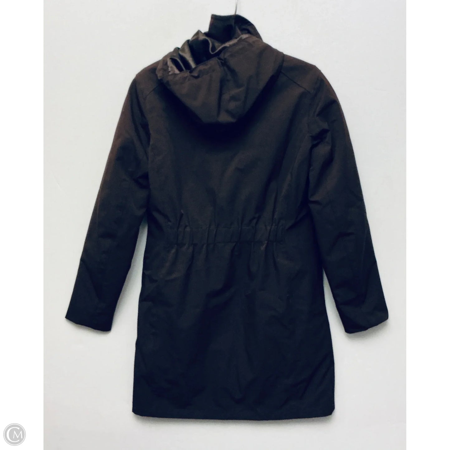 Jacket Puffer & Quilted By Eddie Bauer In Brown, Size: S