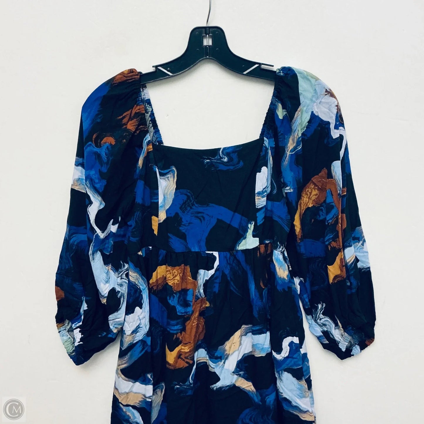 Dress Casual Short By Nine West In Black & Blue, Size: S