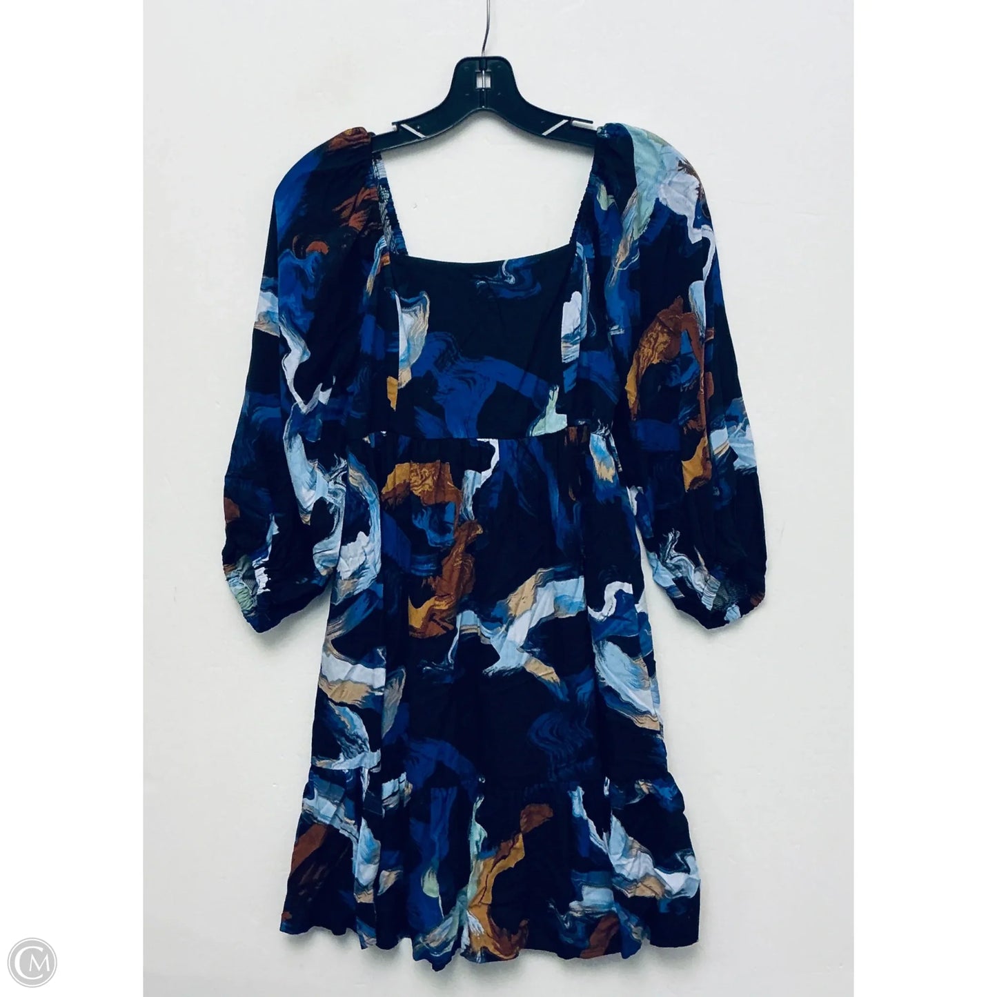 Dress Casual Short By Nine West In Black & Blue, Size: S
