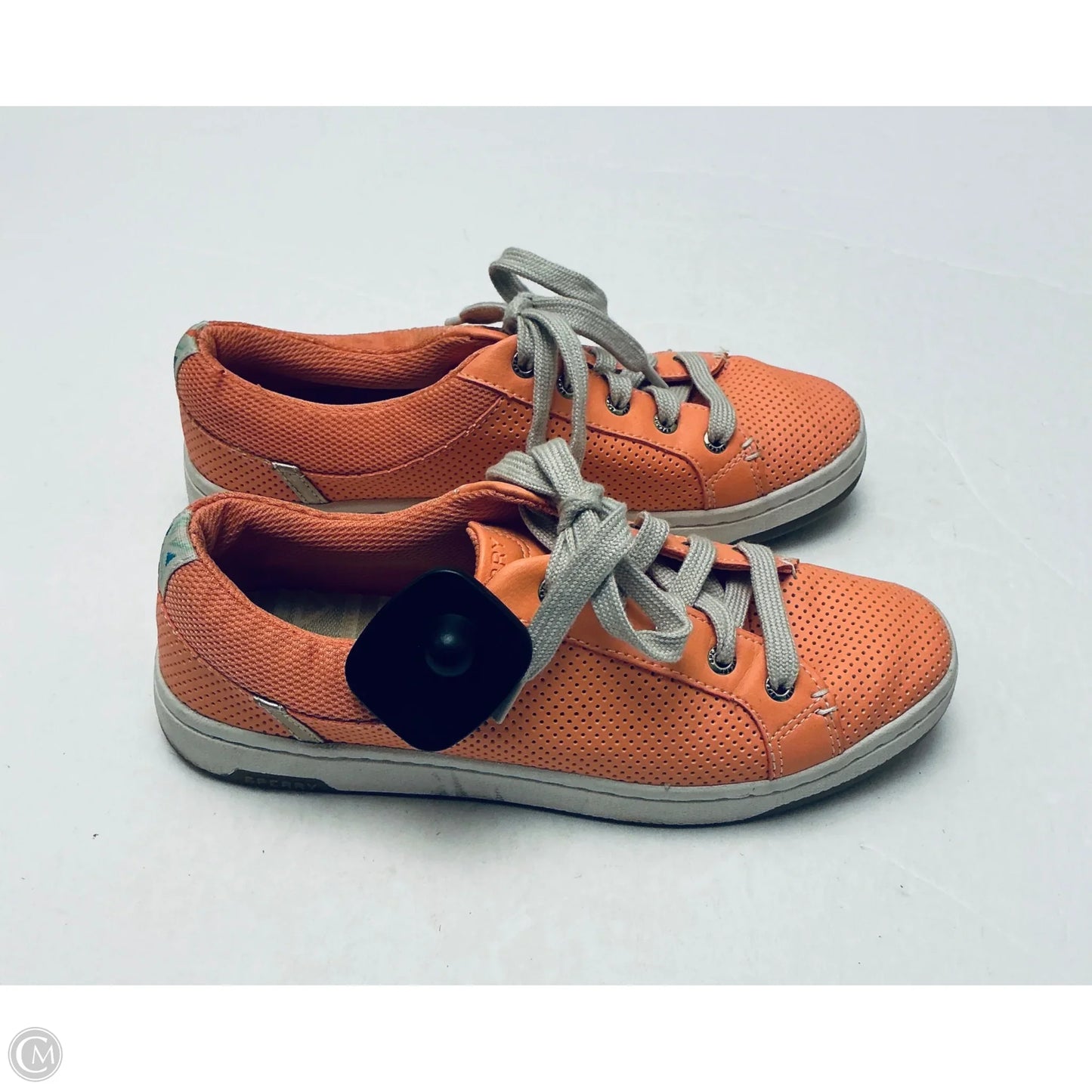Shoes Sneakers By Sperry In Orange, Size: 6.5