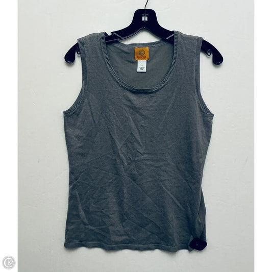 Top Sleeveless Basic By Ruby Rd In Grey, Size: S