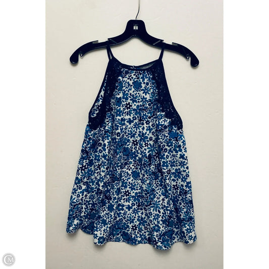 Top Sleeveless By A Pea In The Pod In Blue, Size: Xs