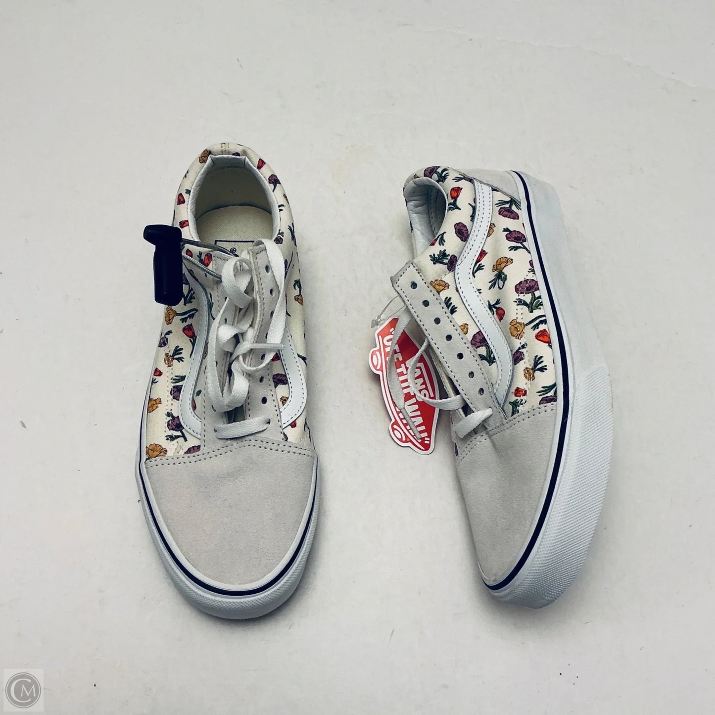 Shoes Sneakers By Vans In Floral Print, Size: 7.5