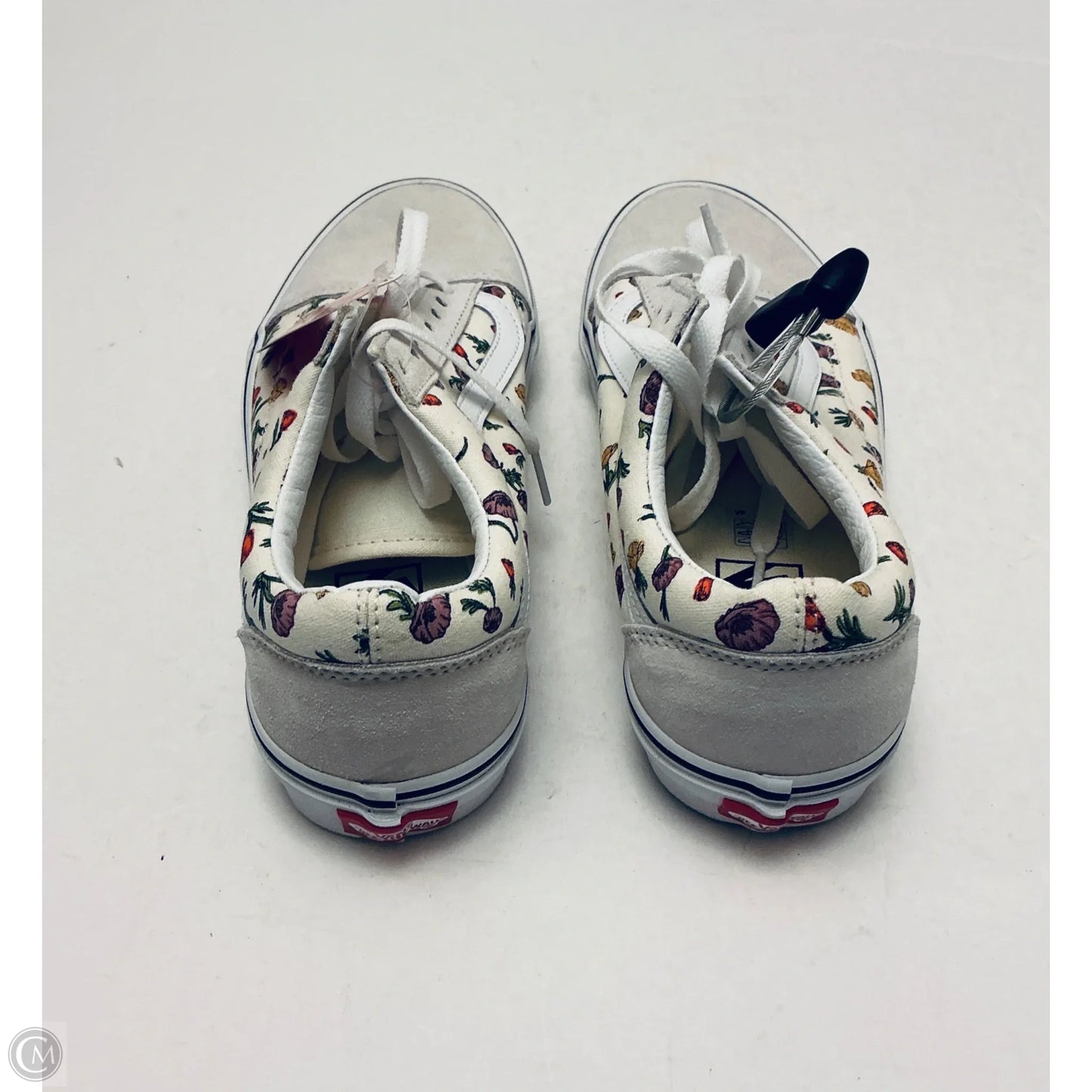 Shoes Sneakers By Vans In Floral Print, Size: 7.5