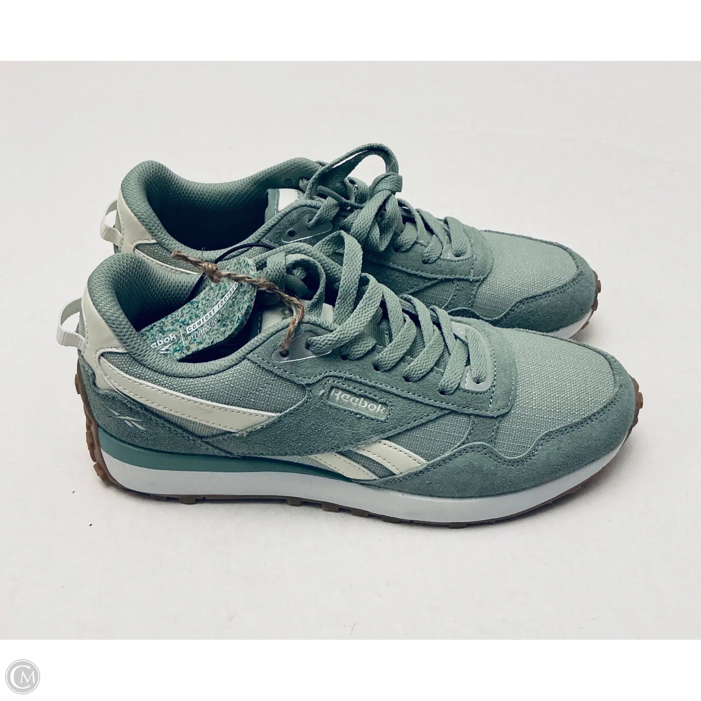 Shoes Sneakers By Reebok In Green, Size: 8.5