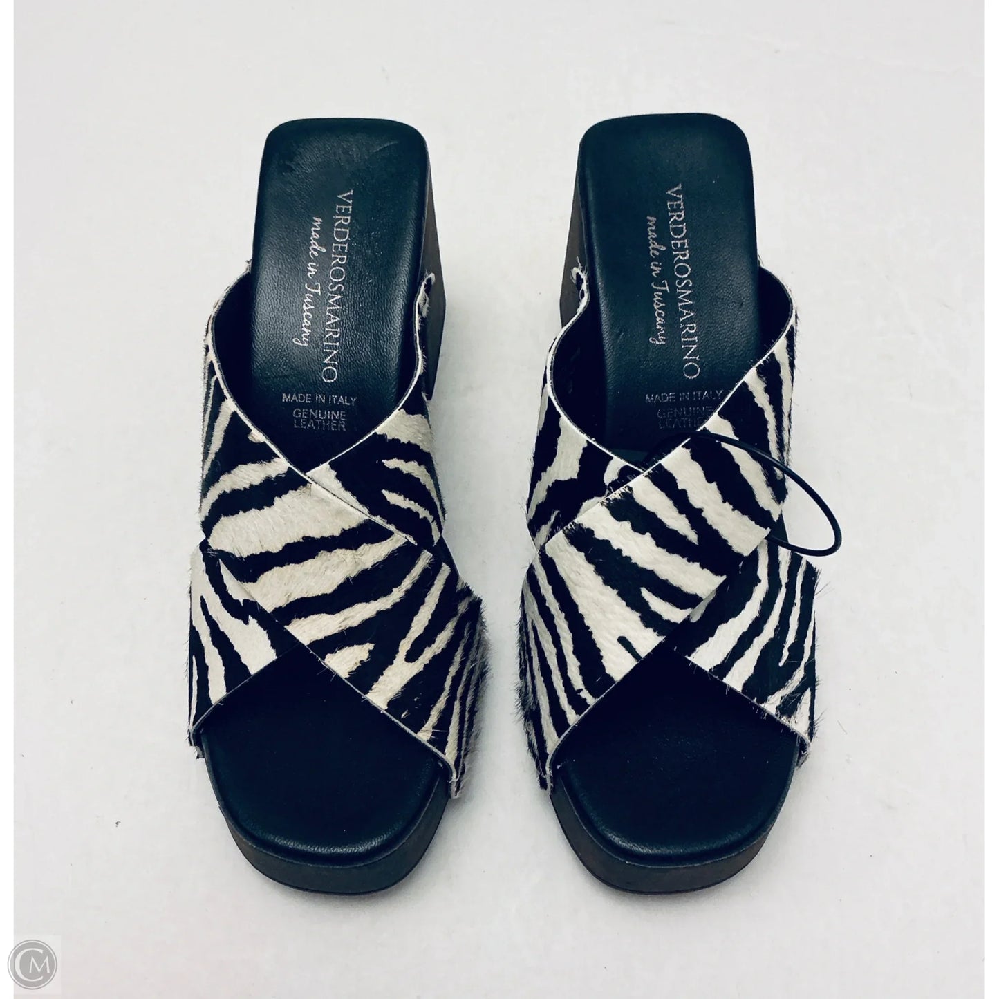 Sandals Heels Platform By Clothes Mentor In Animal Print, Size: 8
