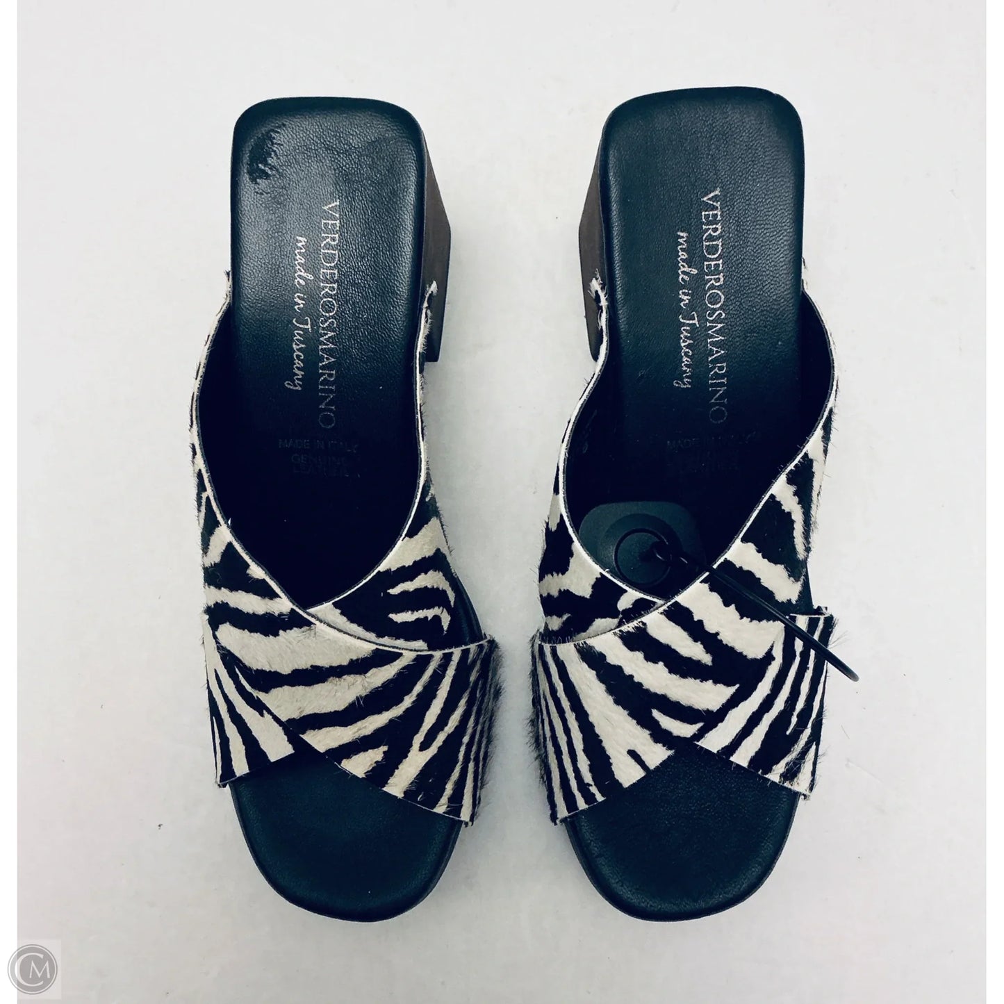 Sandals Heels Platform By Clothes Mentor In Animal Print, Size: 8