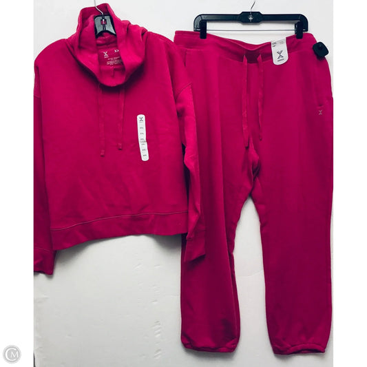 Lounge Set Pants By Xersion In Pink, Size: Xxl