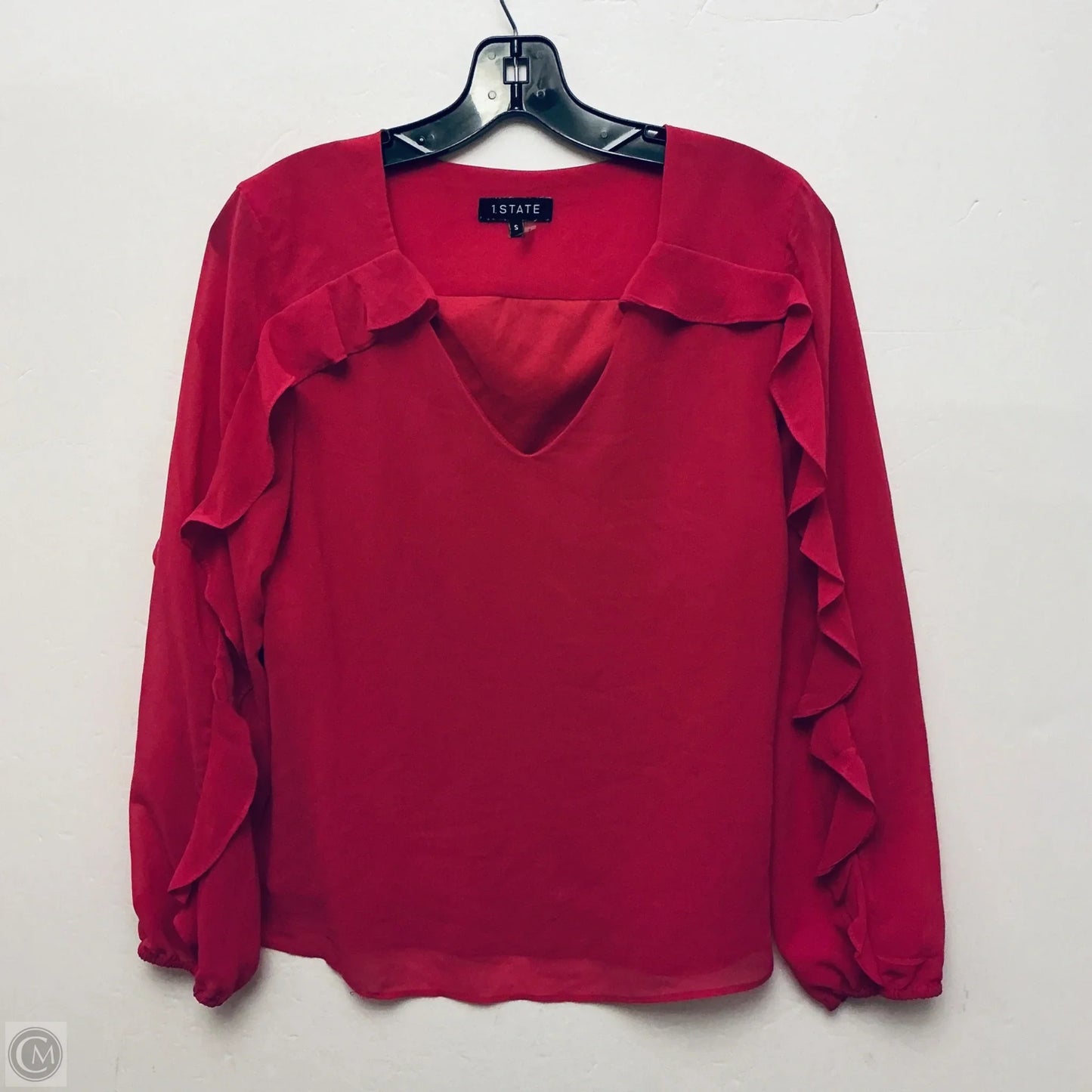 Top Long Sleeve By 1.state In Pink, Size: S