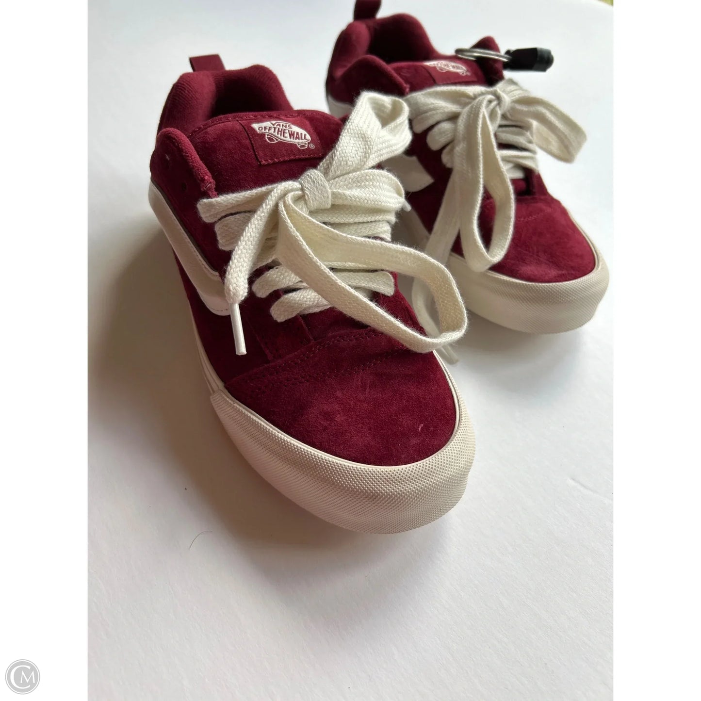 Shoes Sneakers By Vans In Red, Size: 9.5