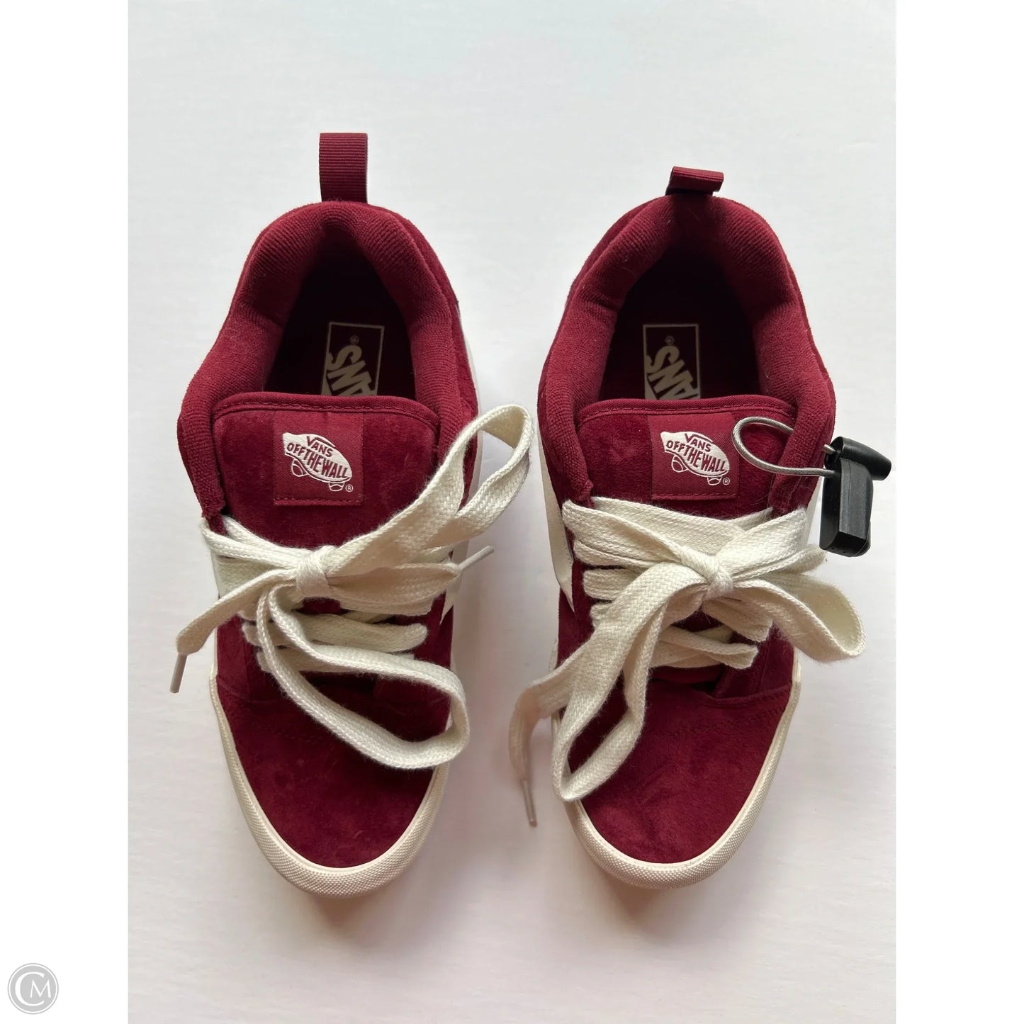 Shoes Sneakers By Vans In Red, Size: 9.5