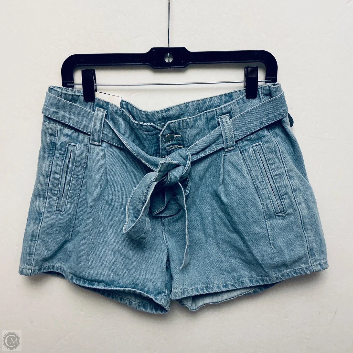 Shorts By American Bazi In Blue Denim, Size: L