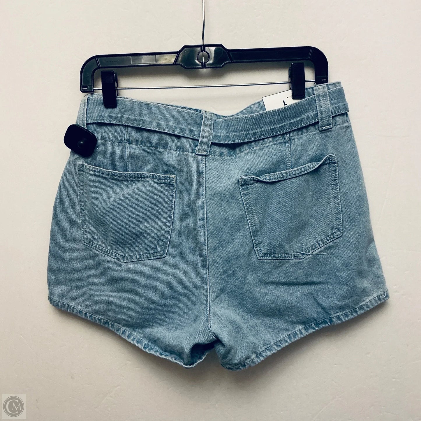 Shorts By American Bazi In Blue Denim, Size: L