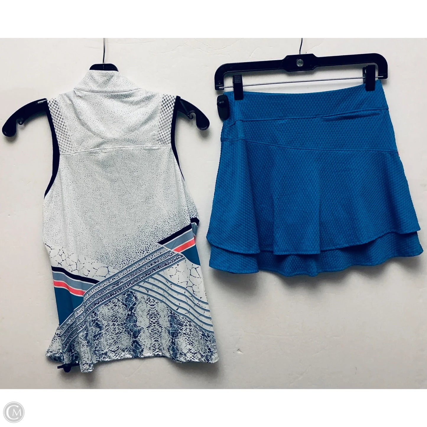 Skirt Set 2pc By Lucky In Love In Blue, Size: Xs