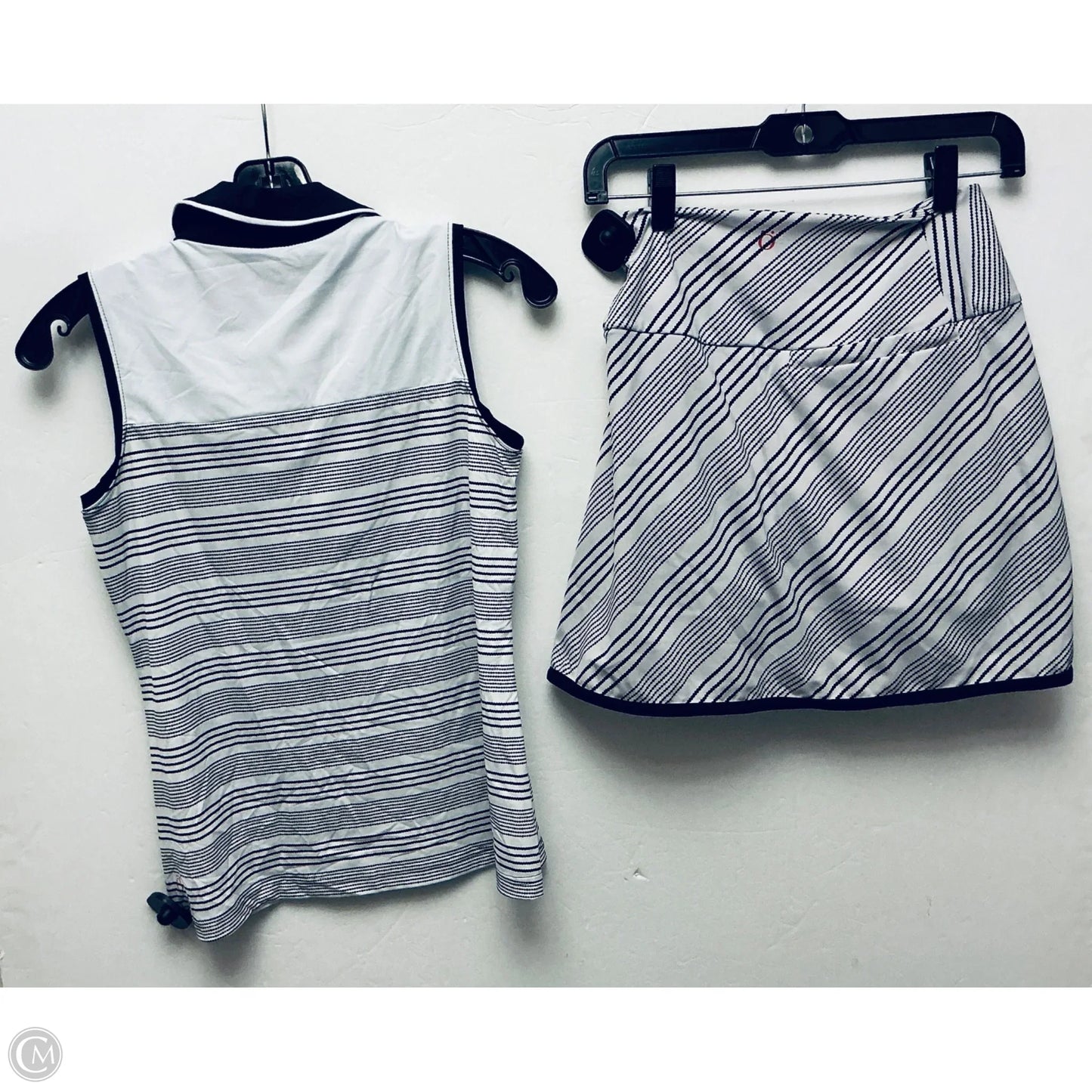 Skirt Set 2pc By Clothes Mentor In White, Size: Xs