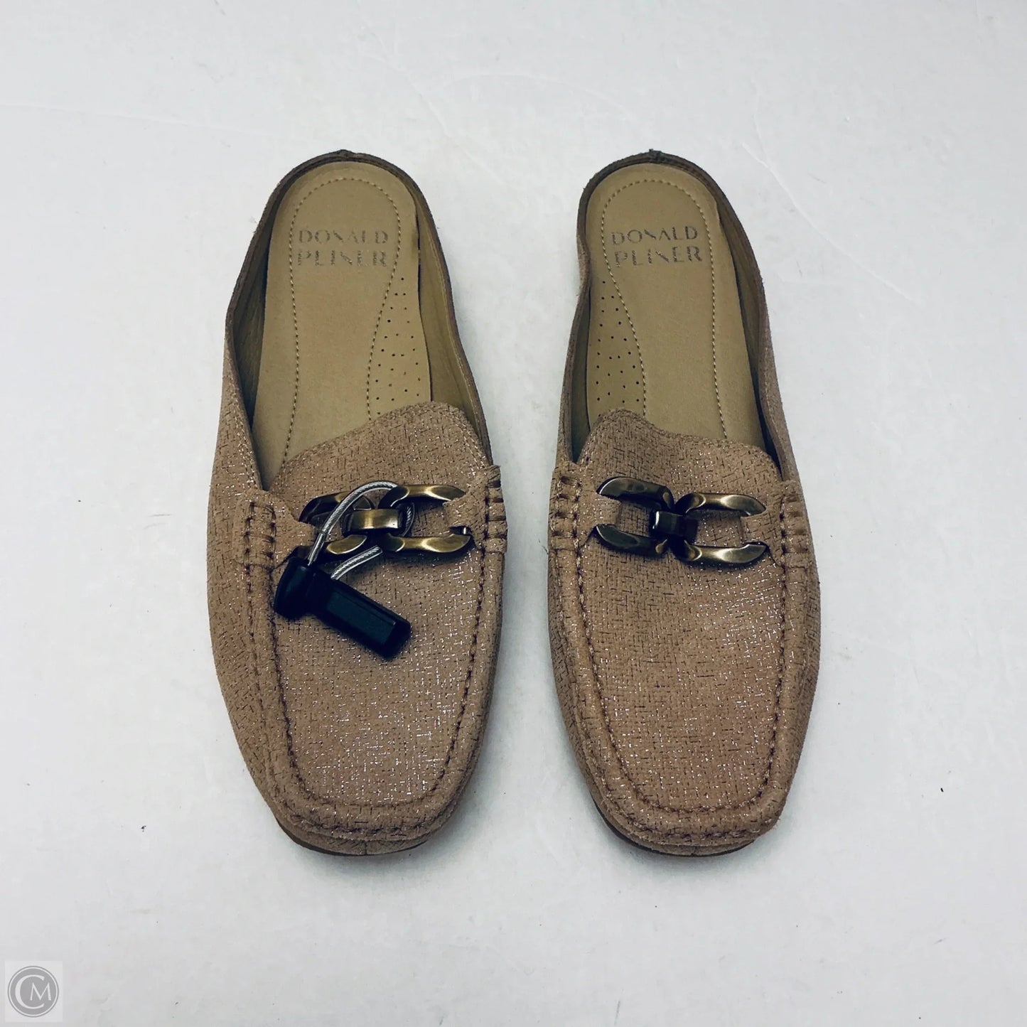 Shoes Flats By Donald Pliner In Beige, Size: 8.5