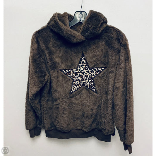 Sweatshirt Hoodie By No Boundaries In Brown, Size: S