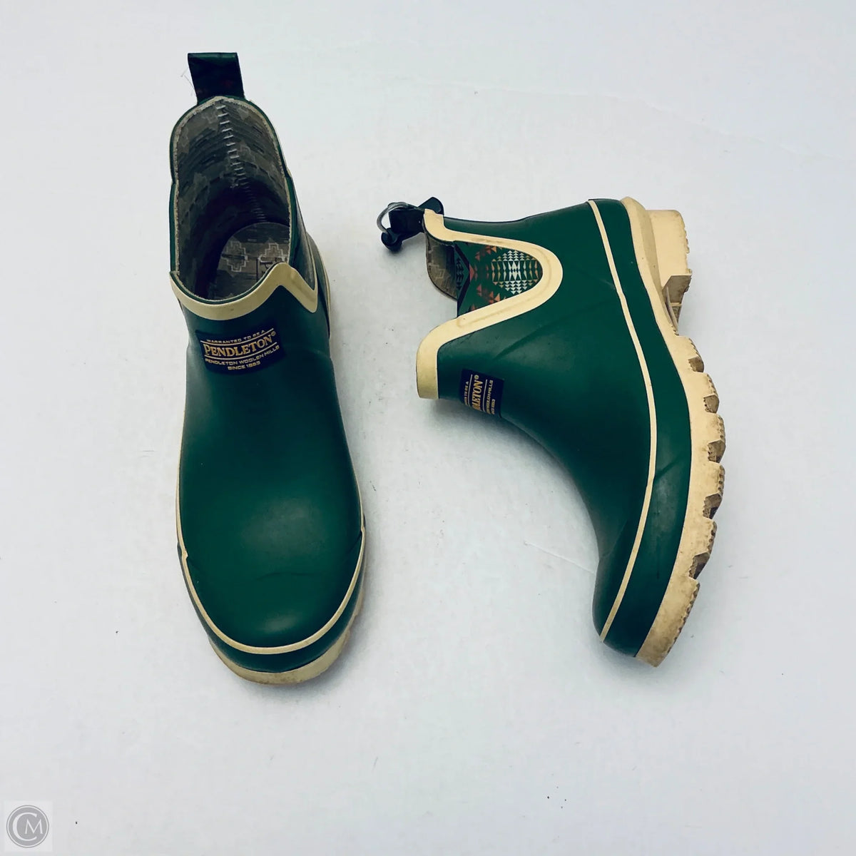 Boots Rain By Pendleton In Green, Size: 9