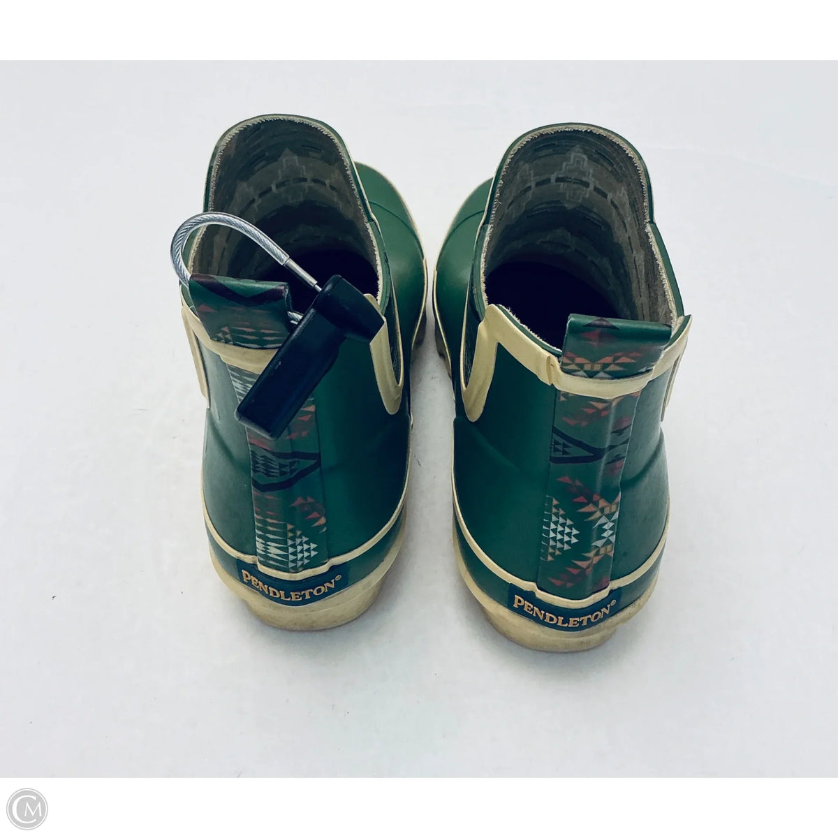 Boots Rain By Pendleton In Green, Size: 9
