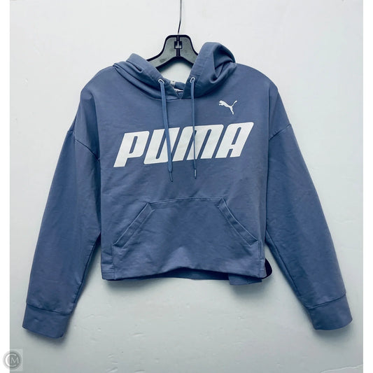 Sweatshirt Collar By Puma In Purple, Size: M