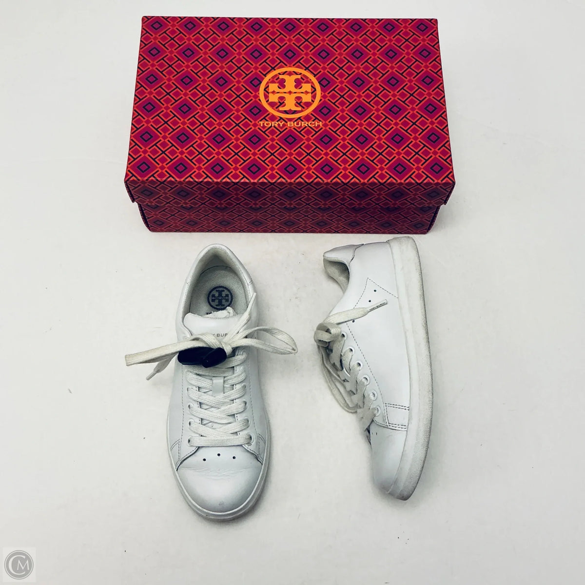 Shoes Designer By Tory Burch In White, Size: 5