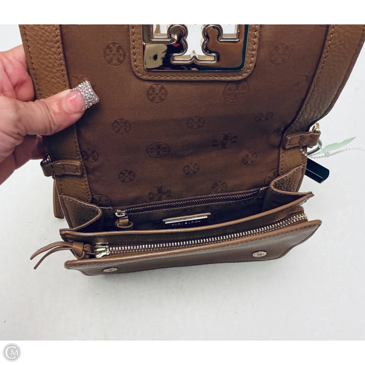 Crossbody Designer By Tory Burch, Size: Small