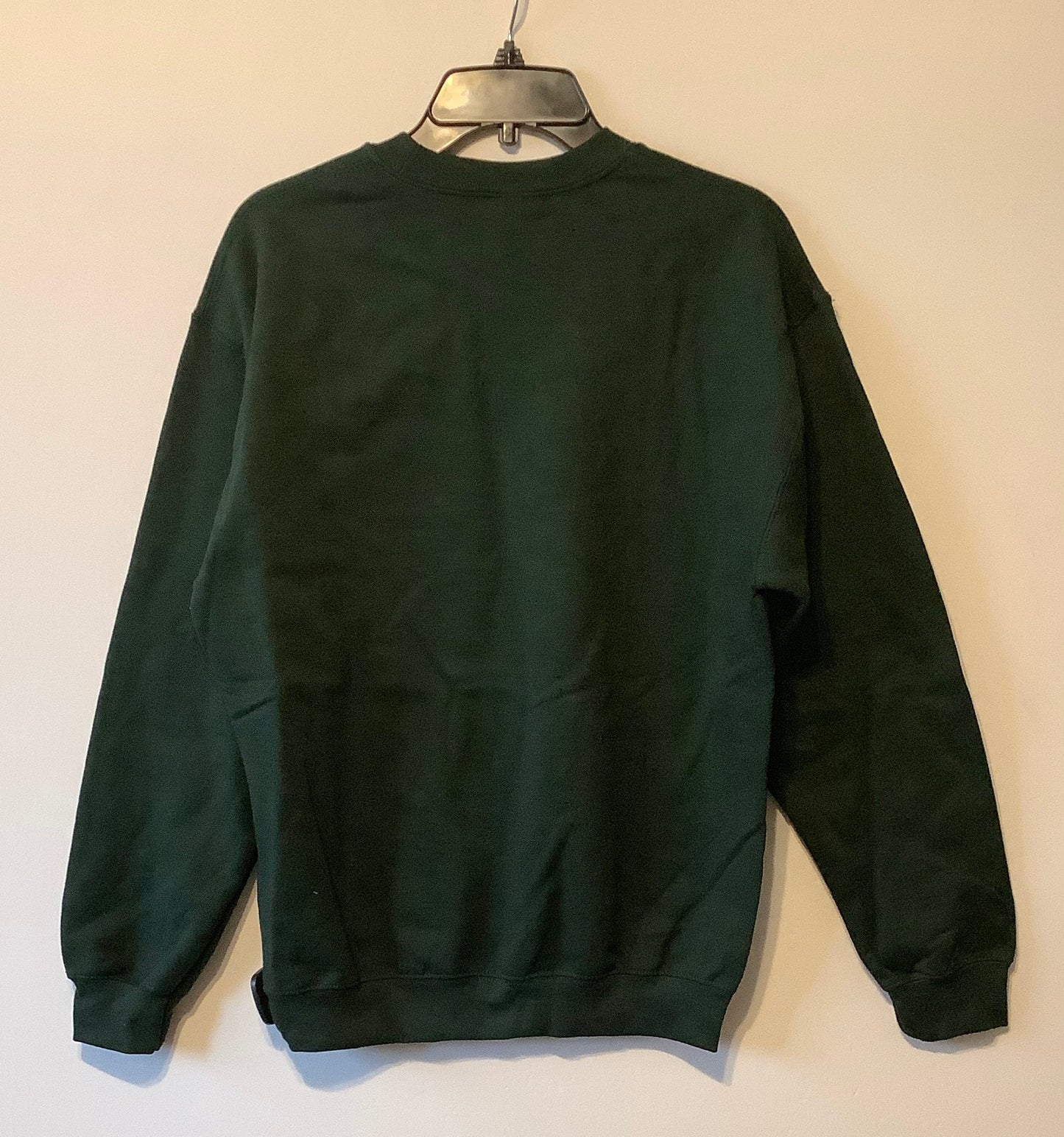 Sweatshirt Crewneck By Gildan In Green, Size: M