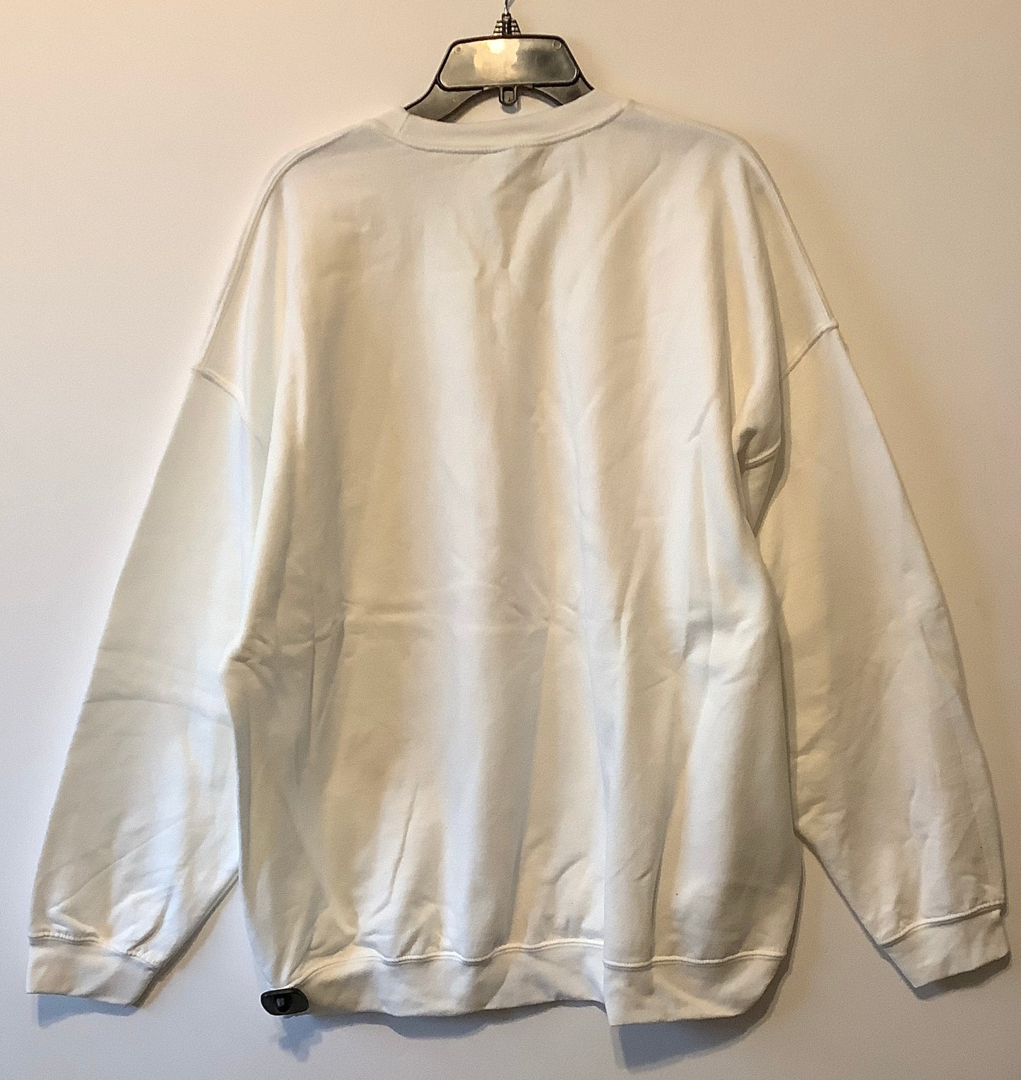 Sweatshirt Crewneck By Gildan In White, Size: 2x