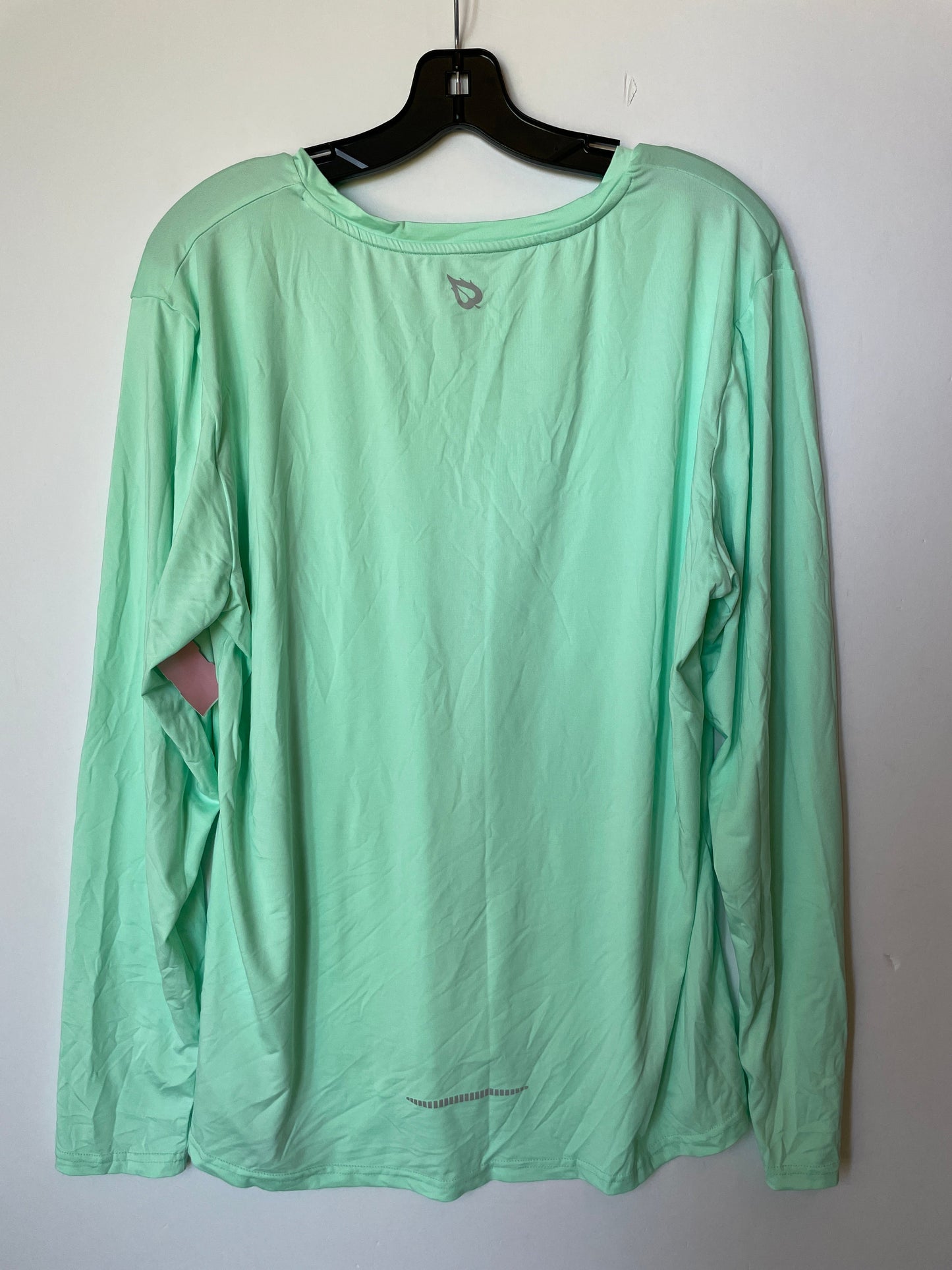 Green Top Long Sleeve Clothes Mentor, Size 2x