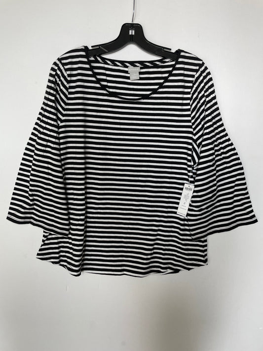 Top Long Sleeve Basic By Chicos  Size: L